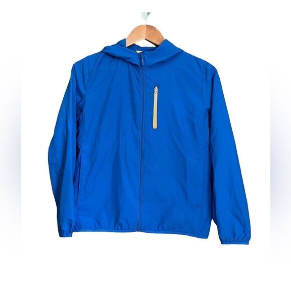 3 for $30! Uniqlo kids blue lightweight coat. - Picture 1 of 12